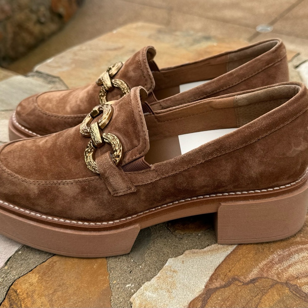 Dolce Vita Suede Platform Loafers